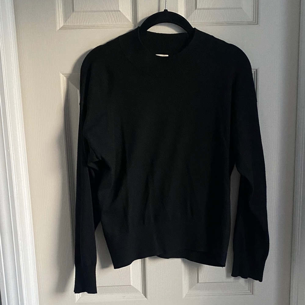 a new day Classic Black Crew Neck Sweater
